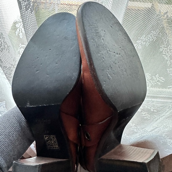 GORGEOUS ITALIAN MADE TAN HARNESS ENGINEER BOOTS - Picture 10 of 10